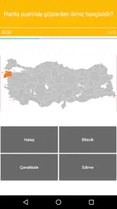 Harita Oyunu Türkiye: Şehirler screenshot