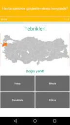 Harita Oyunu Türkiye: Şehirler 4