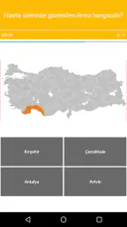 Harita Oyunu Türkiye: Şehirler 7