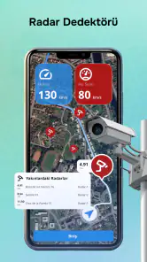 Harita - Radar, Hız Göstergesi screenshot