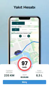 Harita - Radar, Hız Göstergesi screenshot