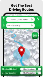 haritalar ve GPS rota bulucu screenshot