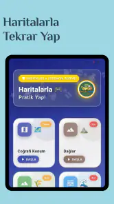 Haritalarla 2026 KPSS Coğrafya screenshot