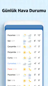 Hava Durumu Ekranı screenshot