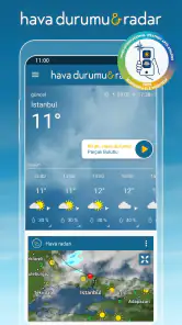 Hava durumu & Radar - Türkiye screenshot