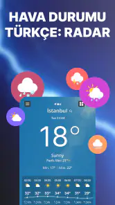 Hava Durumu Türkçe: Radar screenshot