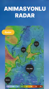 Hava Durumu Türkçe: Radar screenshot