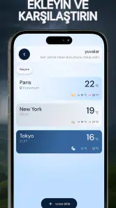 Hava Durumu: UV•Rüzgar•Widget screenshot