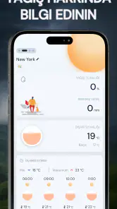 Hava Durumu: UV•Rüzgar•Widget screenshot