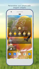 Hava ve saat Widget screenshot