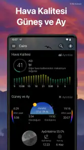 Hava ve Widget - Weawow screenshot
