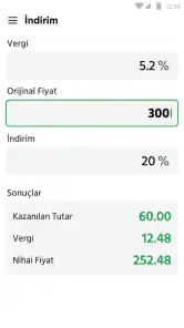 Hesap Makinesi screenshot