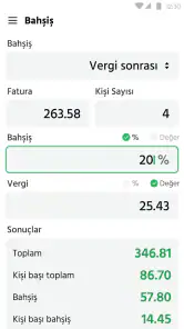 Hesap Makinesi screenshot