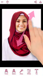 Hicab Fotoğraf Editörü Hijab 3
