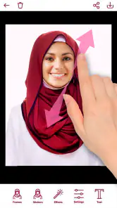 Hicab Fotoğraf Editörü Hijab screenshot