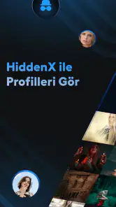 HiddenX - Profil Görüntüle screenshot