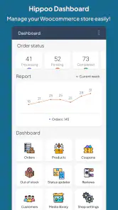 Hippoo Manager for WooCommerce screenshot