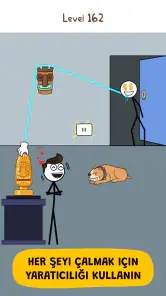 Hırsız bulmaca:to pass a level screenshot