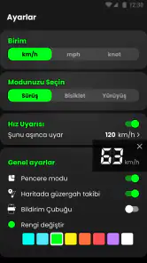 Hız göstergesi & GPS Hız ölçer screenshot