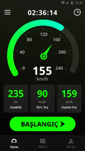 Hız ölçer & Odometer App screenshot