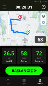 Hız ölçer & Odometer App screenshot
