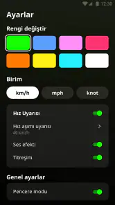 Hız ölçer & Odometer App screenshot