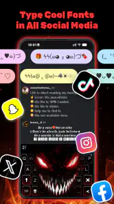 Horror Fun Smile Face Theme screenshot