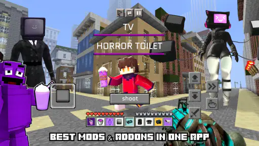 Horror Toilet Mods Minecraft 6