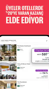 Hotels.com: Otel Rezervasyonu screenshot