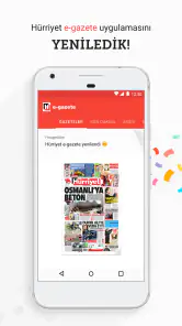 Hürriyet E-Gazete screenshot