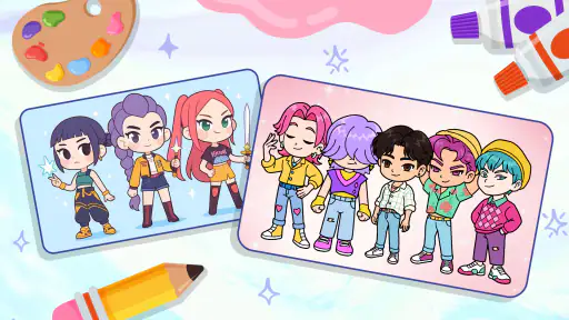 Idol Draw: Coloring Master 7