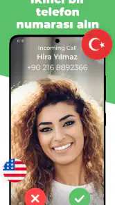 İkinci telefon numarası 2Phone screenshot