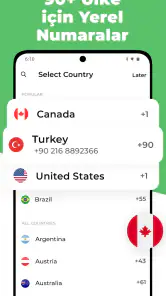 İkinci telefon numarası 2Phone screenshot