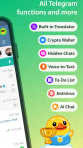 iMe: Telegram için Messenger screenshot