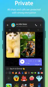 iMe: Telegram için Messenger screenshot