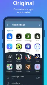 iMe: Telegram için Messenger screenshot