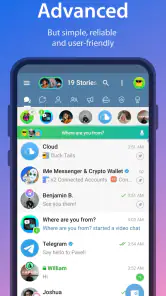 iMe: Telegram için Messenger screenshot