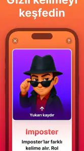 Imposter – Spy Kelime Oyunu screenshot
