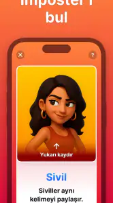 Imposter – Spy Kelime Oyunu screenshot