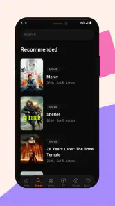 Inat TV: Movies Spinner Box screenshot