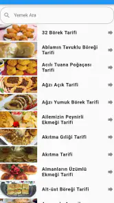 İnternetsiz Yemek Tarifleri SE screenshot
