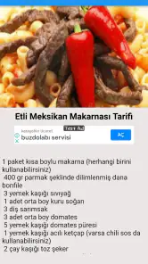 İnternetsiz Yemek Tarifleri SE screenshot