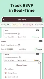 Invitation Maker & Event RSVP 6