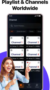 IPTV PLAYER & Smart TV screenshot