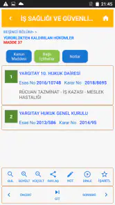 İSG Mevzuatı screenshot