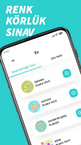 Ishihara Renk Körlüğü Testi screenshot