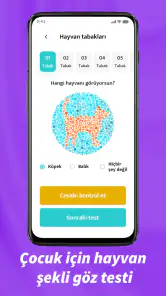 Ishihara Renk Körlüğü Testi screenshot