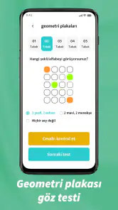 Ishihara Renk Körlüğü Testi screenshot