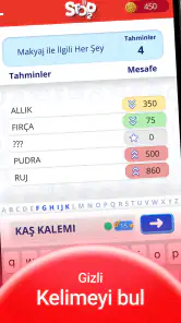 İsim Şehir 2 - Kategori Oyunu screenshot