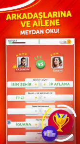 İsim Şehir - Kategori Oyunu screenshot